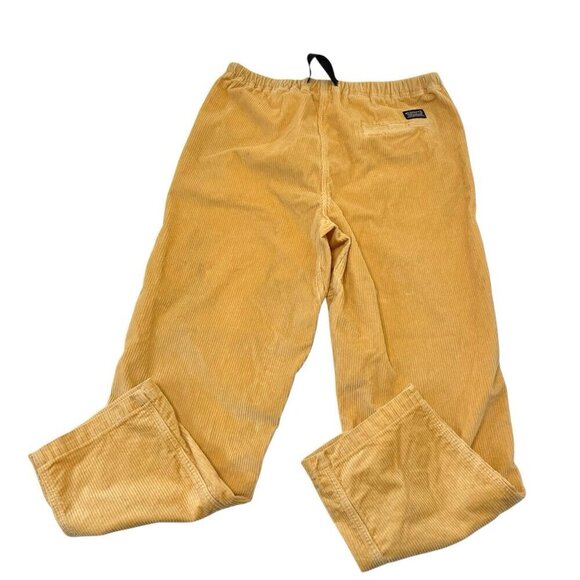 Levi's Corduroy Pull-On Baggy Straight Leg Pants Yellow Men's size Large - Picture 6 of 10